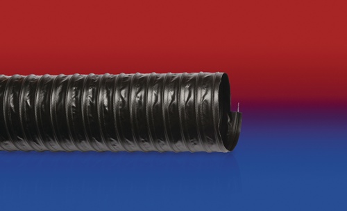 Klimaschlauch PROTAPE® PVC 371 AS (HD) ID 125-127mm schwarz AD 128,70mm