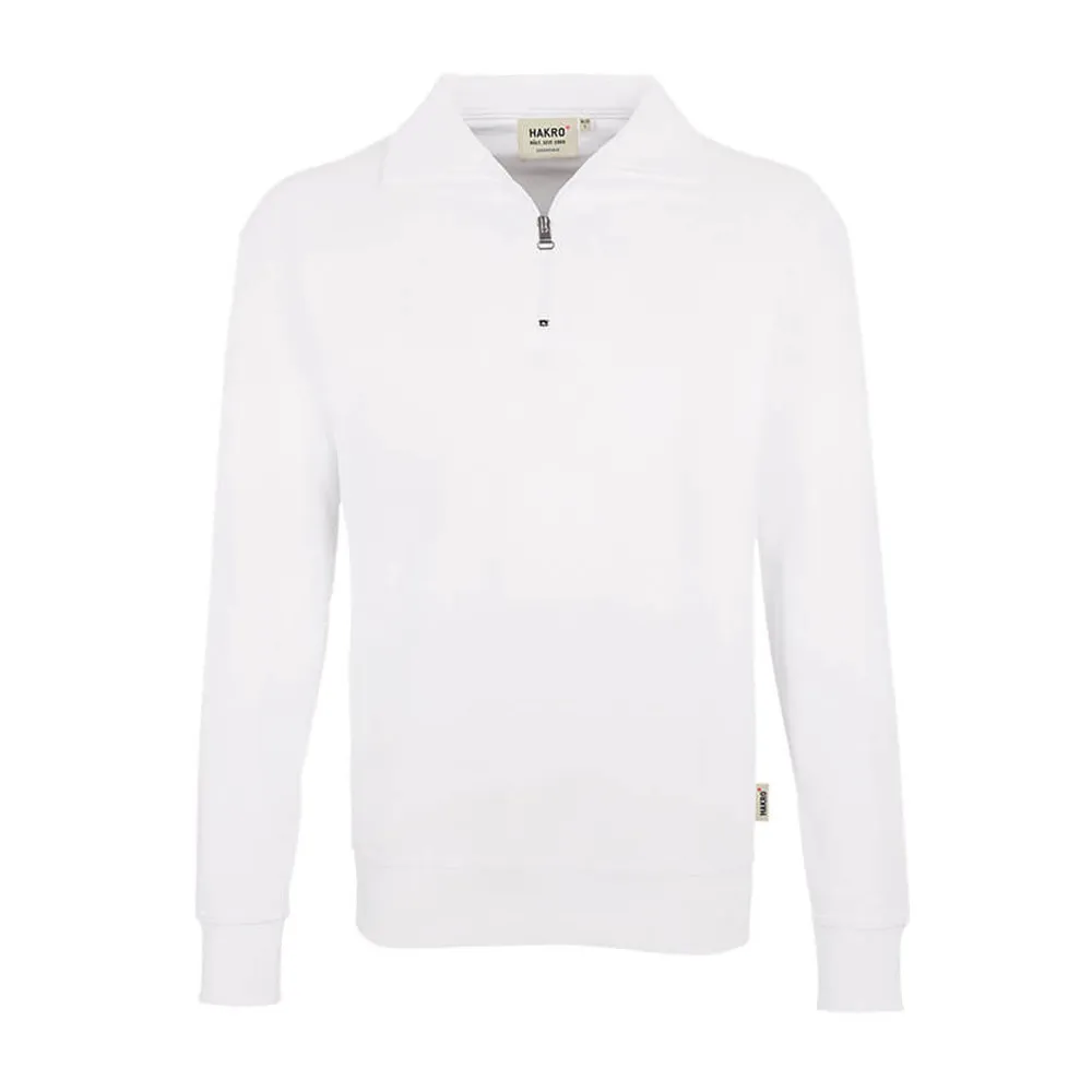 HAKRO Zip-Sweatshirt PREMIUM weiß (451)
