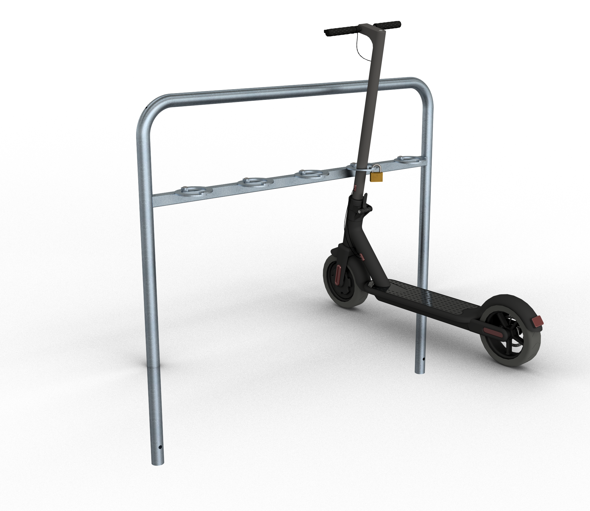 SCHAKE Scooter-Reihenparker-Bügel