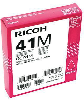 Ricoh Gelpatrone 405763 GC-41M 2.200Seiten magenta