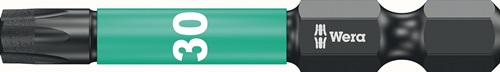 Bit 867/4 IMP DC T30 L.50mm 1/4 Zoll E6,3 Impaktor,DC Box m.5 Bits WERA