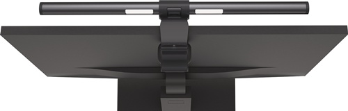 Bildschirmleuchte ABS,Fe schwarz m.Klemme LED HANSA