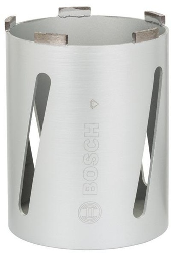 Bosch Diamanttrockenbohrkrone Standard f.Univ.Arbeits-L.117mm D.150 G 1/2Zoll 6 Seg.