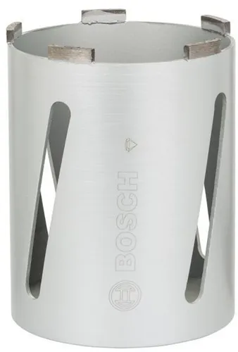 Bosch Diamanttrockenbohrkrone Standard f.Univ.Arbeits-L.117mm D.150 G 1/2Zoll 6 Seg.