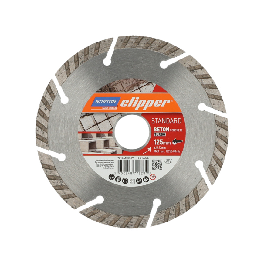 Norton Clipper Diamantscheibe STANDARD BETON TURBO