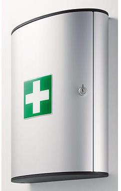 DURABLE Erste Hilfe Schrank FIRST AID Set L 197423 +Füllung DIN13157