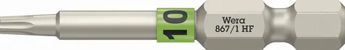 Bit 867 TORX® HF 1/4 Zoll TX 10 L.50mm m.Farbleitsystem WERA