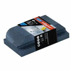Norton Clipper Schleifblock 70x125x40 mit 9 Schleifblättern, sortiert