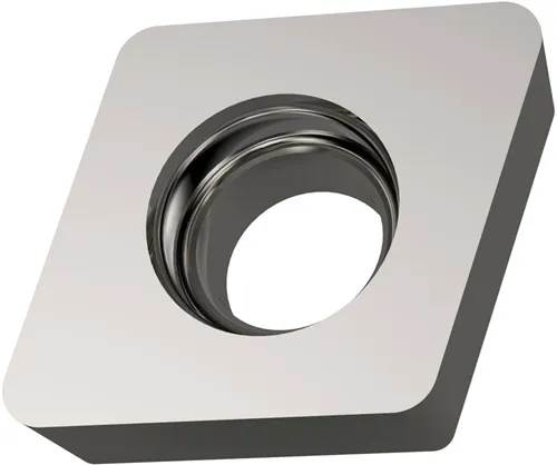 Drehwendeschneidplatte ISO ECMW 080304:H07 Bohrungs-D. 3,4mm Farbe Silber PRAMET