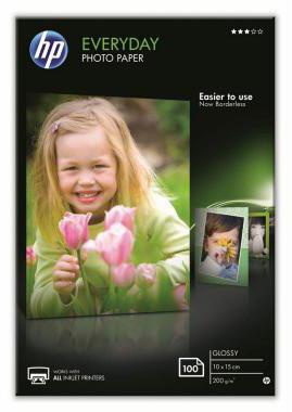 HP Fotopapier CR757A 10x15cm glänzend 100Bl.