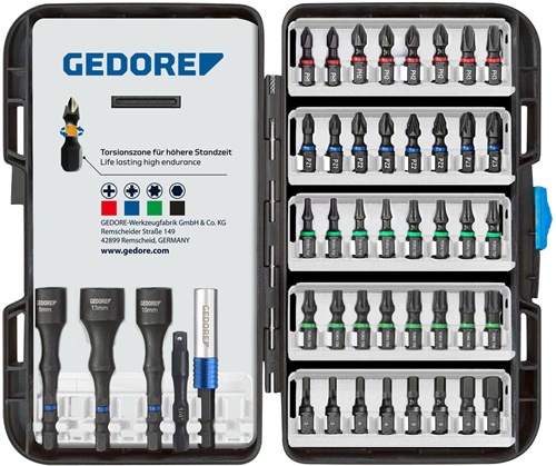 Bitsortiment 666-045 45-tlg.GEDORE