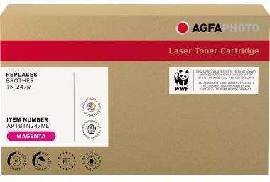 AgfaPhoto Toner APTBTN247ME wie Brother TN-247M magenta