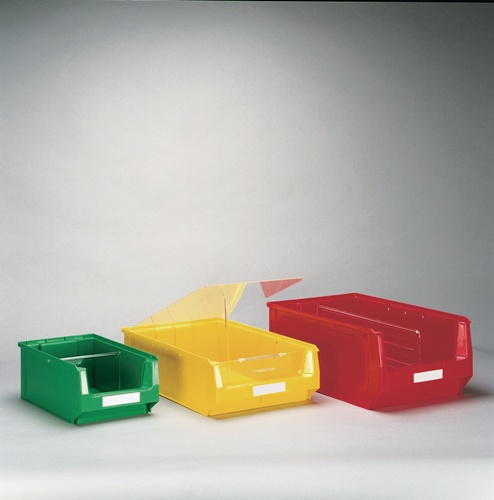 TECWERK Etikett weiß f.Sichtlagerkasten MK5 100St./Btl.