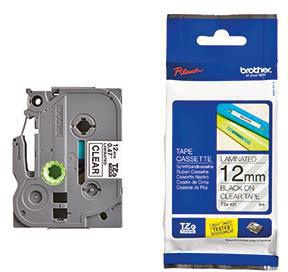 Brother Schriftbandkassette TZE131 12mmx8m laminiert sw auf fl