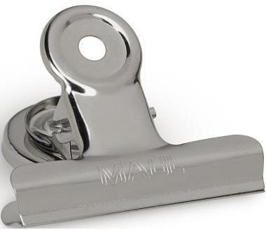 MAUL Briefklemmer 2185096 50mm nickel 2 St./Pack.