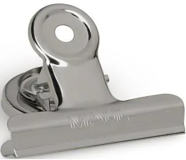 MAUL Briefklemmer 2185096 50mm nickel 2 St./Pack.