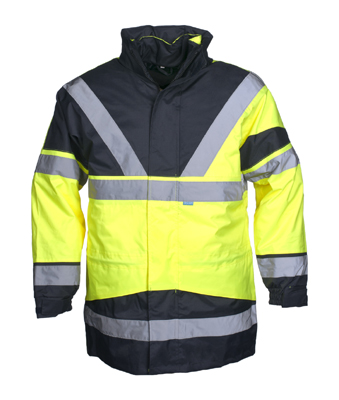 SIOEN Warnschutzparka SKOLLFIELD gelb/marine (209AN2X93)