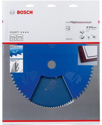 Bosch Kreissägeblatt Expert for High Pressure Laminate D.300mm 96Z HLTCG f.Tischsägen
