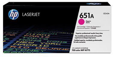 HP Toner CE343A 651A 16.000Seiten magenta