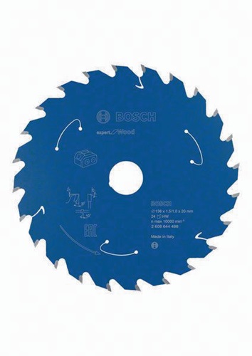 Bosch Kreissägeblatt Expert Wood AD136mm Z.24 WZ Bohr.20mm Schnitt-B.1,5mm
