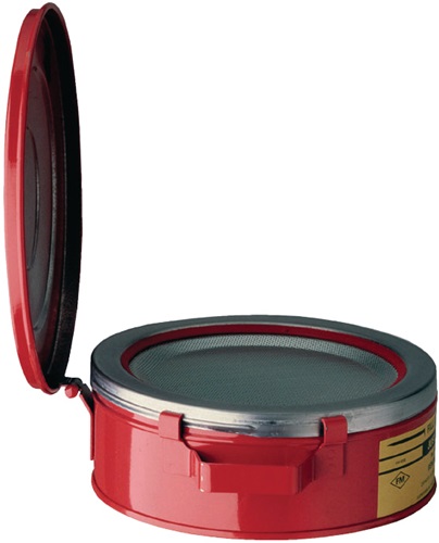 Tränkbehälter 2,0l Stahlbl.D238xH83mm JUSTRITE