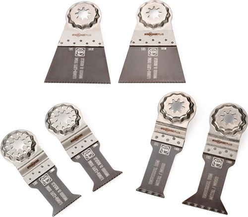 Sägeblatt-Set E-Cut Best of WOOD & METAL StarlockPlus St.je Karte 6 FEIN