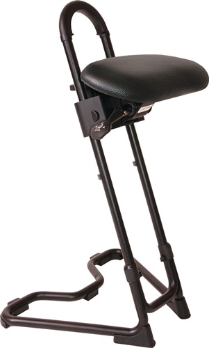 Stehhilfe Kunstleder Sitz-H.610-860mm STA schwarz MEY