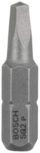 Bosch Schrauberbit Extra-Hart ISO 1173 C6.3 R2 L.25mm 1/4Zoll-Außen-6kt 3St.