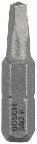 Bosch Schrauberbit Extra-Hart ISO 1173 C6.3 R2 L.25mm 1/4Zoll-Außen-6kt 3St.