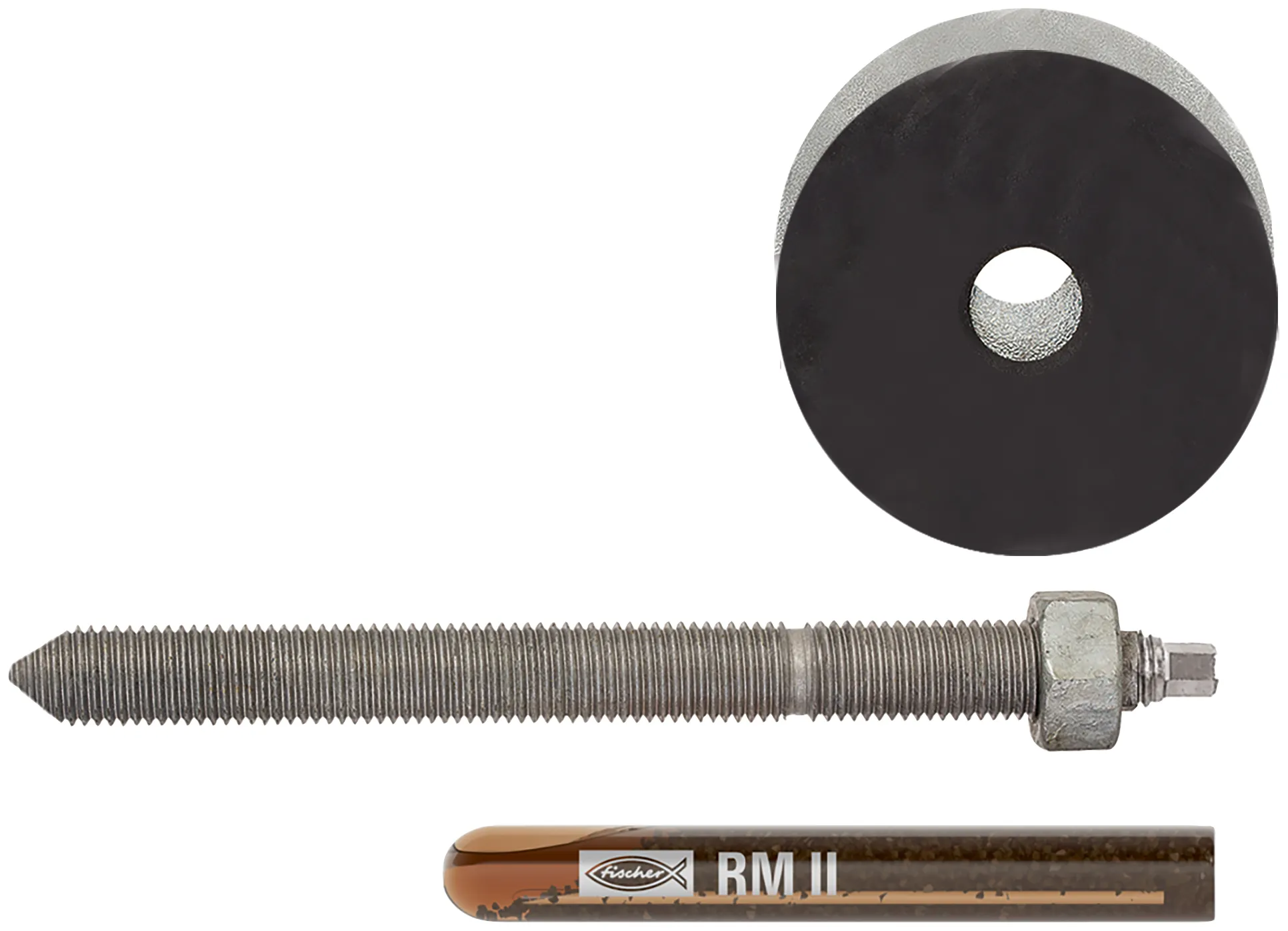 fischer RM II Set R - 16 x 185/32 Stahlgüte 8.8 feuerverzinkt