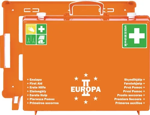 Erste Hilfe Koffer EUROPA II B400xH300xT150ca.mm orange SÖHNGEN