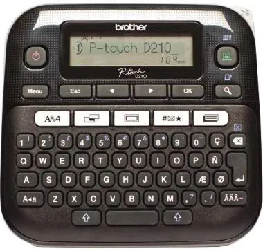 Brother Beschriftungsgerät D210 PTD210ZG1 3,5-12mm QWERTZ