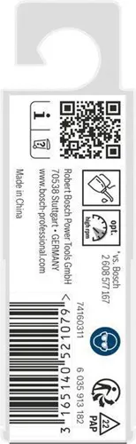Bosch Metallbohrer PRO Stainless Steel Arbeits-L.12mm D.1mm L.34mm 10St.