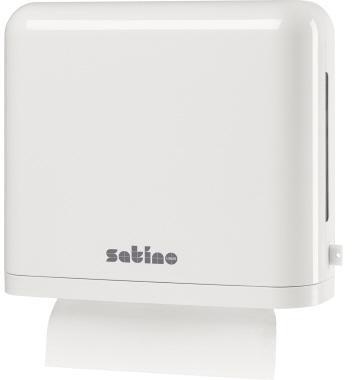 Satino Handtuchspender 331030 330x290x120mm Kunststoff weiß