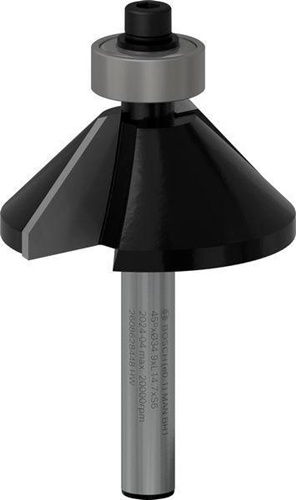 Bosch Bündigfräser Standard for Wood Schaft 6mm D.34,9mm Arbeits-L.14,6mm