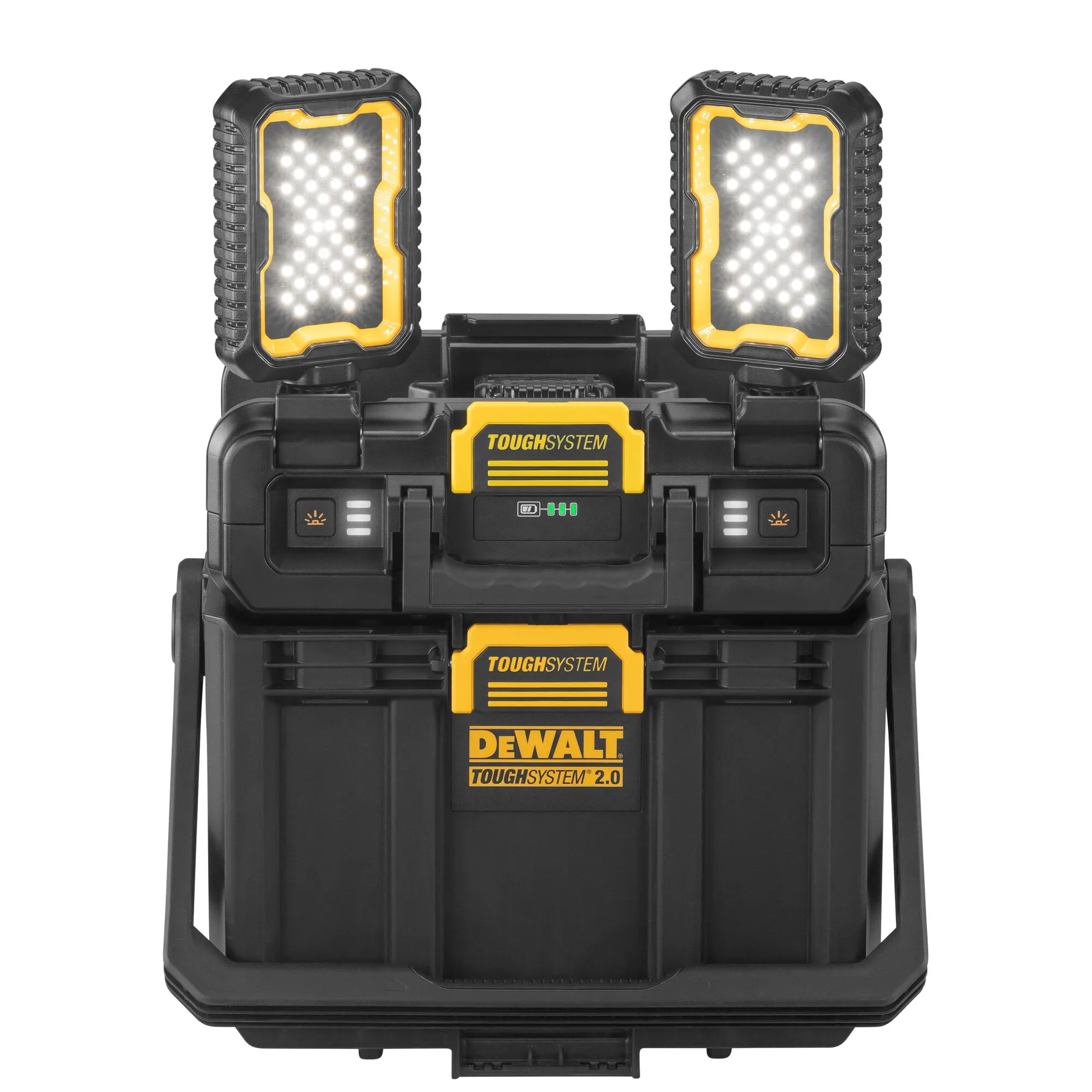 DEWALT DWST08061-1 ToughSystem Werkzeugbox mit Leuchten