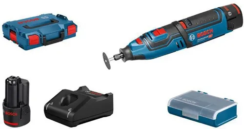 Bosch Akku-Rotationswerkzeug GRO 12V-35 Spannung 10,8V Kap.2Ah G.0,6kg m.2Akkus