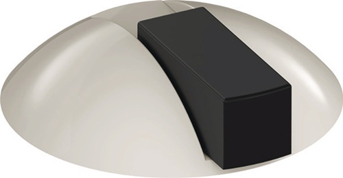 Bodentürpuffer 625 97 D.85mm H.22,5mm Ku.97 lichtgrau Dübelmontage HEWI