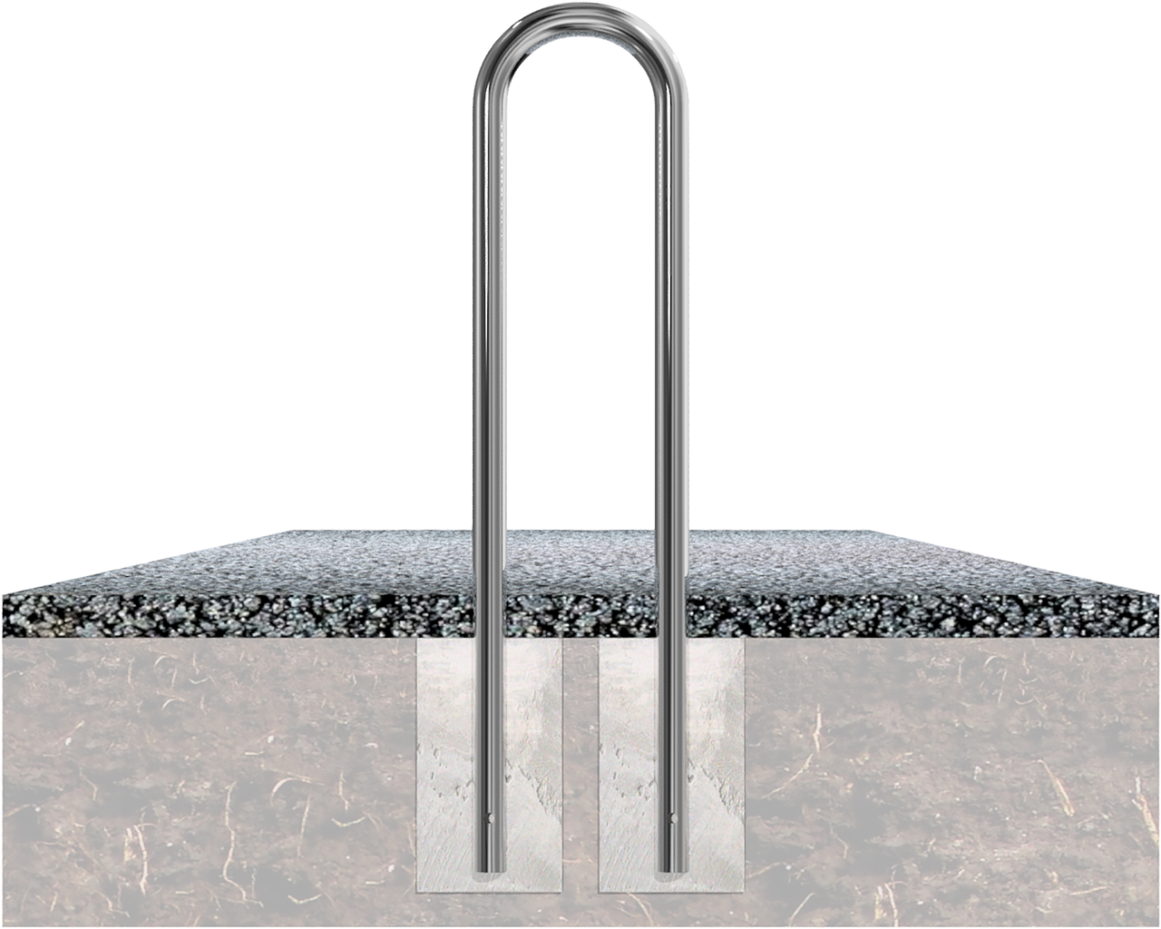 SCHAKE Edelstahlbügel Ø 48 mm zum Einbetonieren