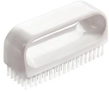 haug Nagelbürste mit Bügel · Nylon weiß · 6,6 cm