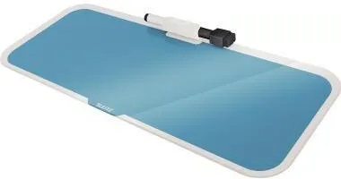 Leitz Desktop-Memoboard Cosy 52690061 380x150x60mm Glas blau
