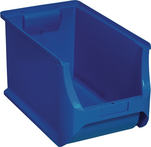 Sichtlagerkasten ProfiPlus L355xB205xH200mm PP blau stapelbar ALLIT