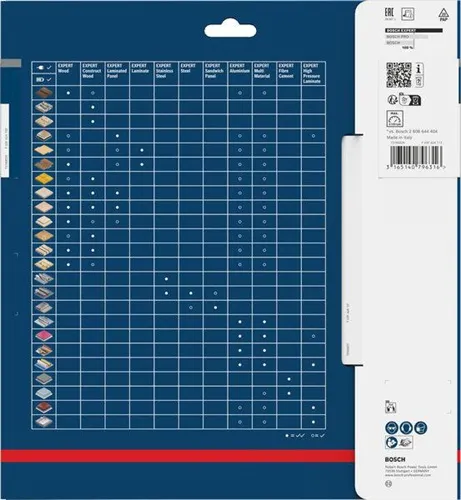 Bosch Kreissägeblatt Expert for Wood D.235mm Bohrung 30mm 48Zähne WZ