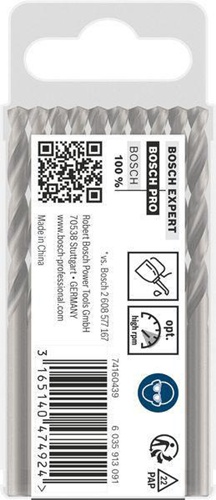 Bosch Metallbohrer PRO Metal Arbeits-L.47mm D.4,3mm L.80mm 10St.
