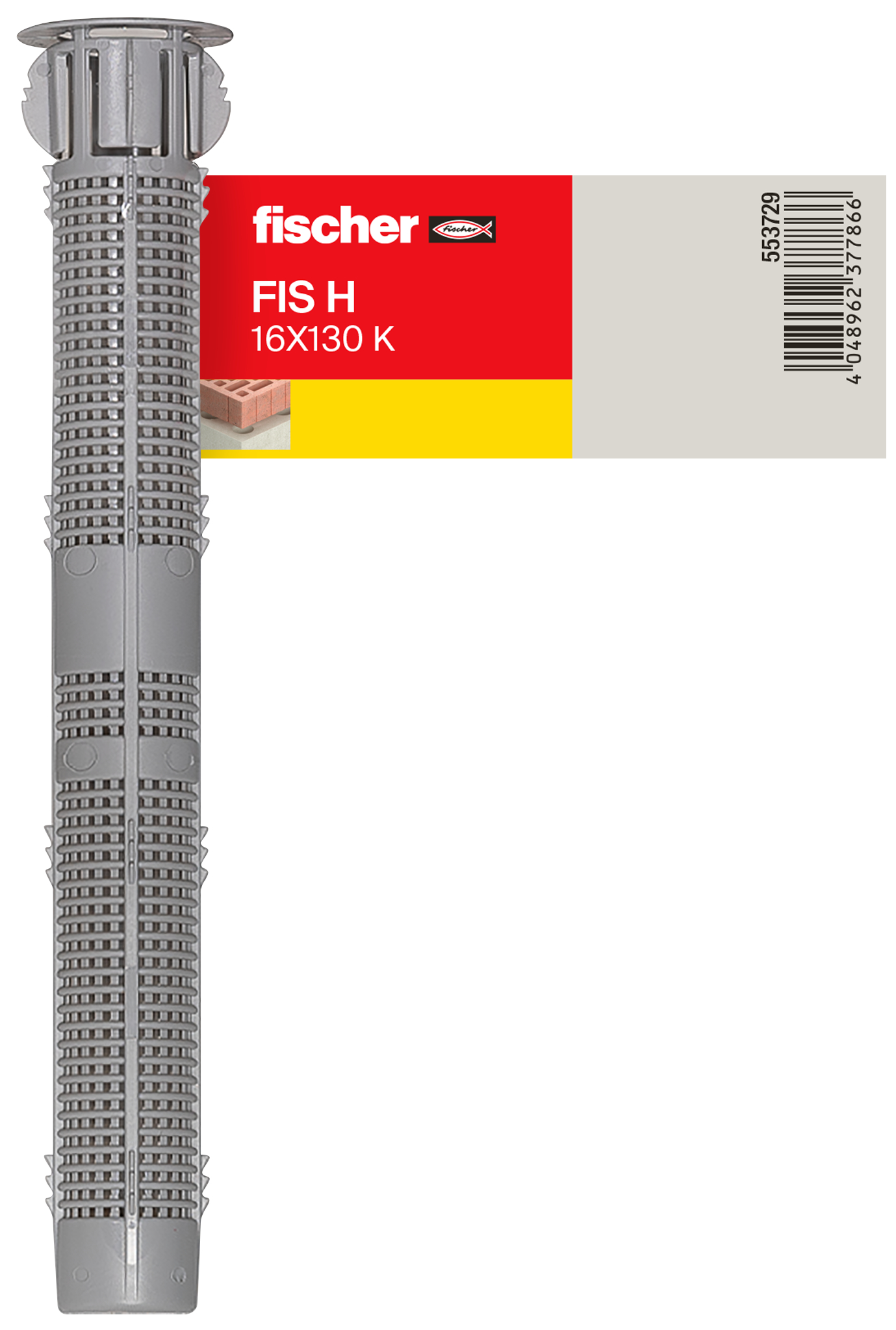fischer Injektions-Ankerhülse FIS H 16 x 130 K Kunststoff Einzelpreisauszeichnung