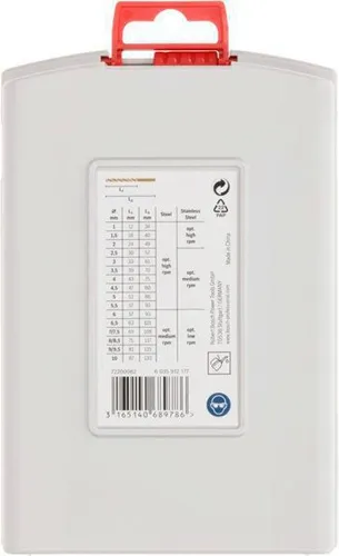 Bosch Metallbohrer-Set PRO 19tlg. Arbeits-L.12-87 D.1-10mm