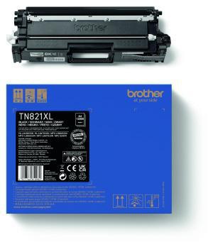 Brother Toner TN821XLBK 12.000Seiten schwarz