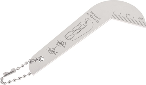 TECWERK Spiralbohrerschleiflehre b.50mm 