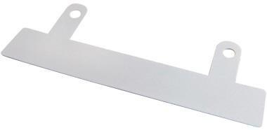 GBC Einhängeheftstreifen IB412356 PVC weiß 50 St./Pack.