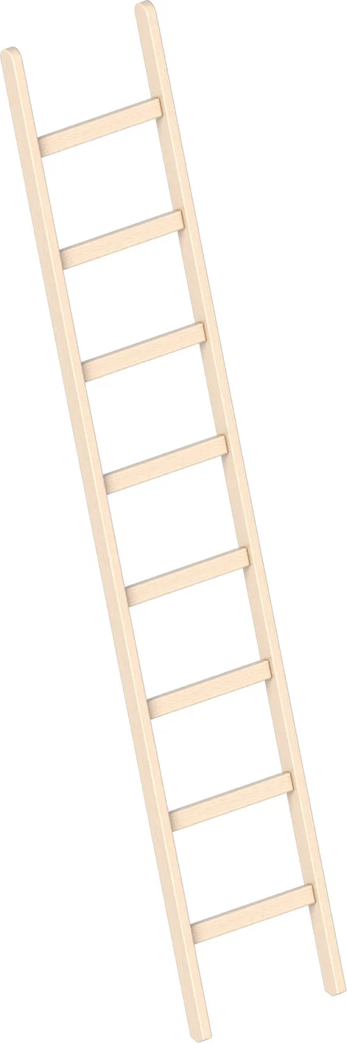 Layher Holzanlegeleiter 1052 8 Sprossen
